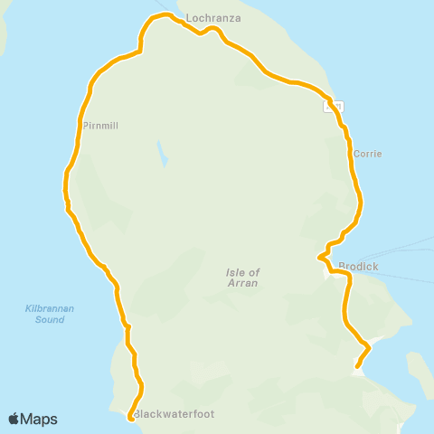 Stagecoach West Scotland Ferry Terminal - Ferry Cottage map