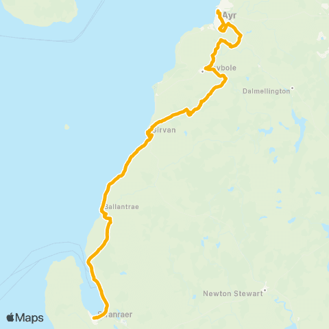 Stagecoach West Scotland Arrol Avenue - Port Rodie map
