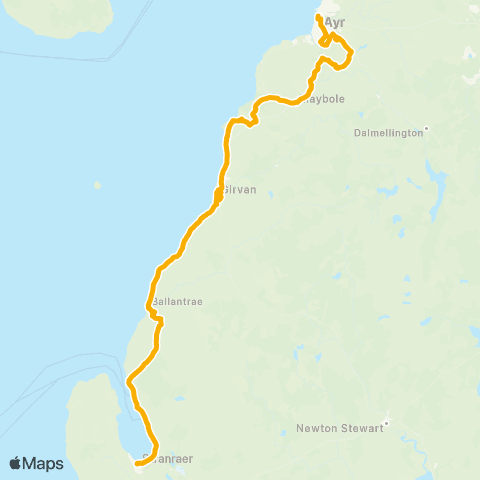 Stagecoach West Scotland Port Rodie Ferry Term - Kings Arms Hotel map