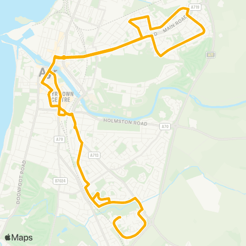 Stagecoach West Scotland Kilmarnock Bus Sta - Kilmarnock Bus Sta map