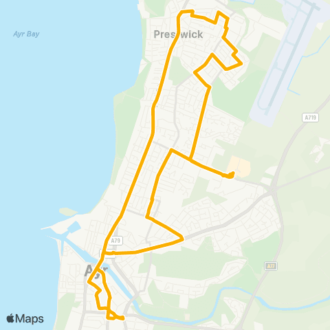 Stagecoach West Scotland Kilmarnock Bus Sta - Kilmarnock Bus Sta map