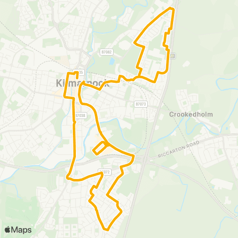 Stagecoach West Scotland Kilmarnock Bus Sta - Kilmarnock Bus Sta map
