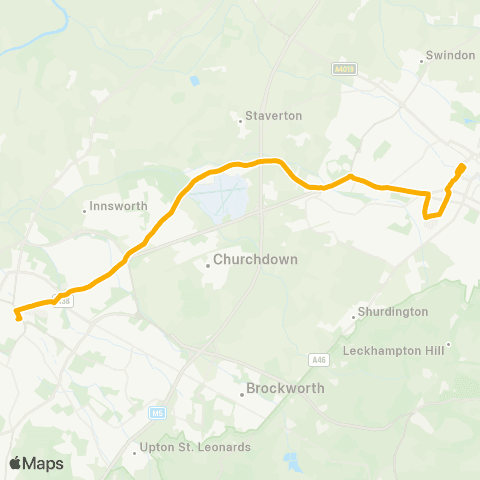 Stagecoach West Promenade - Transport Hub map