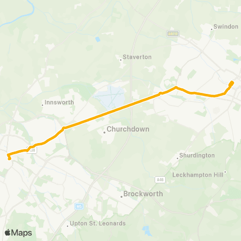 Stagecoach West Promenade - Transport Hub map