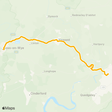 Stagecoach West The Co-Op - Transport Hub Arrival map