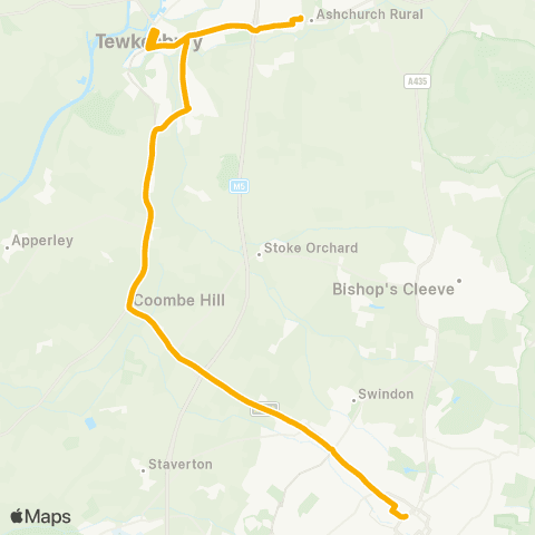 Stagecoach West Clarence Street - Allotments map