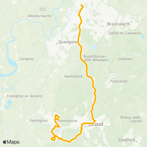 Stagecoach West Transport Hub - Horsemarling Lane map