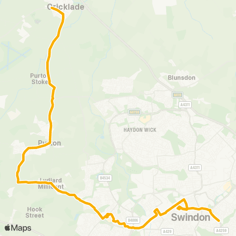 Stagecoach West Orbital Shopping Park - Fleming Way map