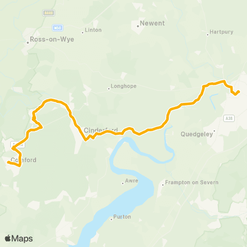 Stagecoach West Angel Hotel - Transport Hub Arrival map