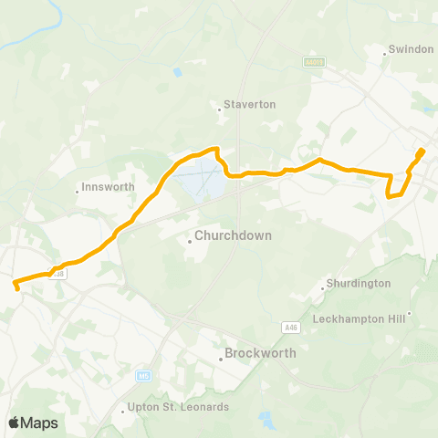 Stagecoach West Promenade - Transport Hub map
