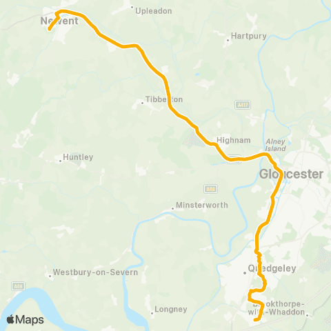Stagecoach West Hunts Grove Primary Academy - Newent Community Sch Yard map
