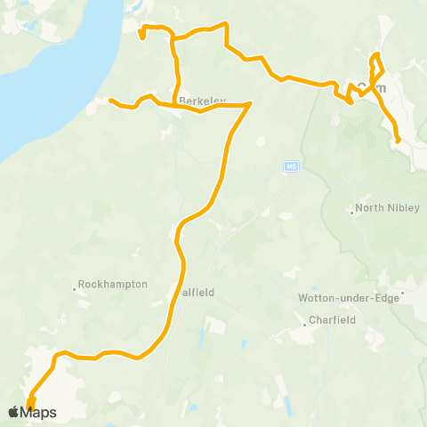 Stagecoach West May Lane Bus Station - Power Station map
