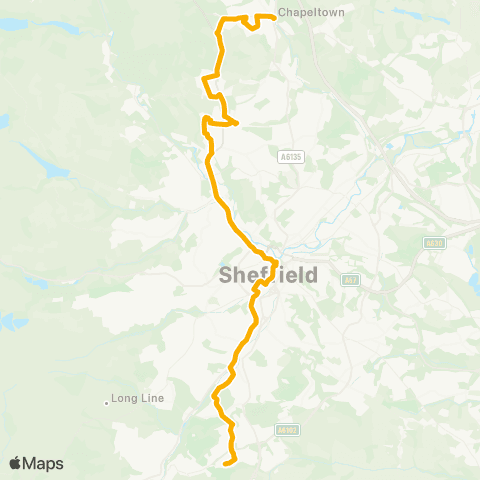 Stagecoach Yorkshire Market Pl / Lound Side - Lowedges Rd / Gresley Rd map