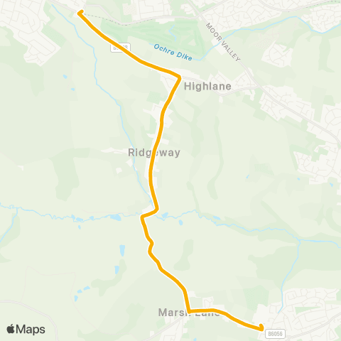 Stagecoach Yorkshire Fox Lane / White Lane - School Bus Park map
