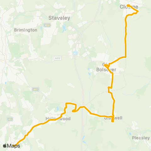 Stagecoach Yorkshire Bus Station - Tesco map