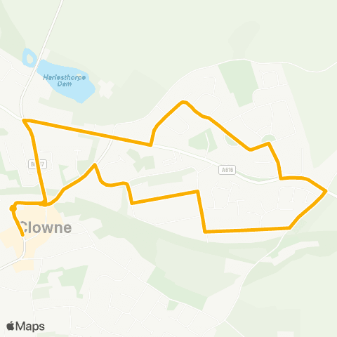 Stagecoach Yorkshire Tesco - Tesco map