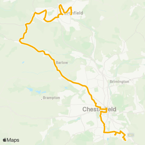 Stagecoach Yorkshire Civic Centre - Linden Drive map