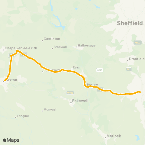 Stagecoach Yorkshire Sylvan Park - New Beetwell Street map