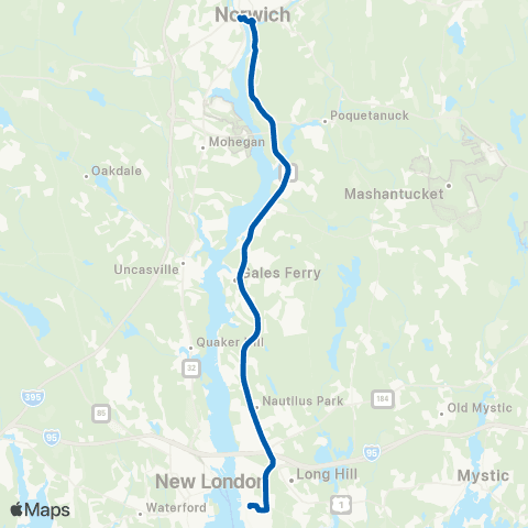 SEAT Norwich - EB map