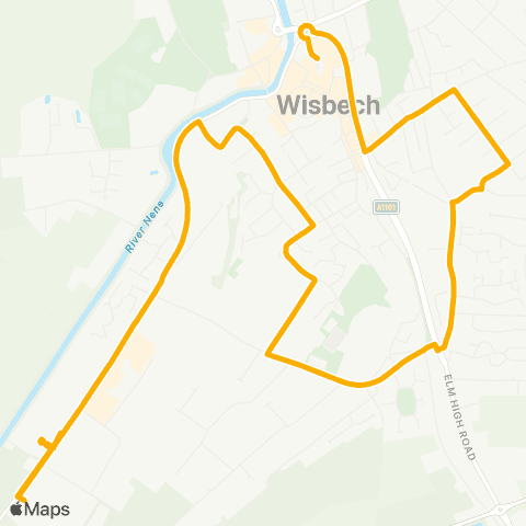 Stagecoach East Midlands Tesco - Horse Fair Bus Station map