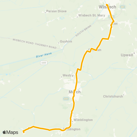 Stagecoach East Midlands Horse Fair Bus Station - Park Road map