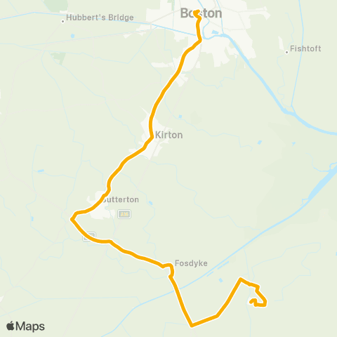 Stagecoach East Midlands Bus Station - Bakkavor Factory map