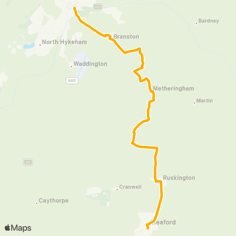 Stagecoach East Midlands Central Bus Station - Rail Station map