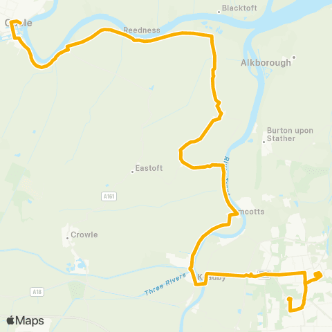 Stagecoach East Midlands Bus Station - Goole North Street map
