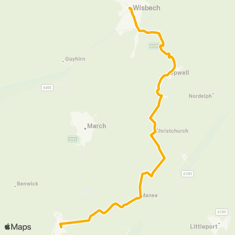Stagecoach East Midlands Horse Fair Bus Station - E Park Street map