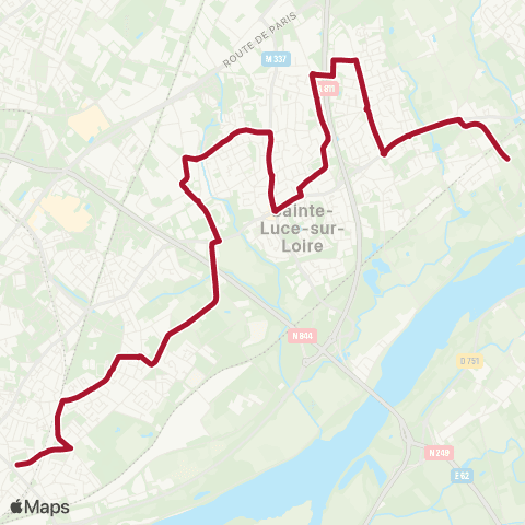 Naolib Bournière - Toutes Aides map