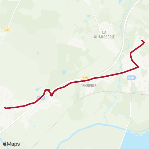 Naolib Saint-Hermeland - Saint-Léger-les-Vignes map