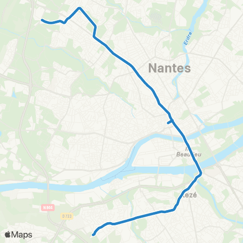 Naolib Marcel Paul - Neustrie map