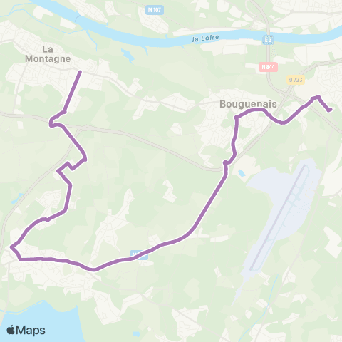 Naolib Château d'Aux - Neustrie map