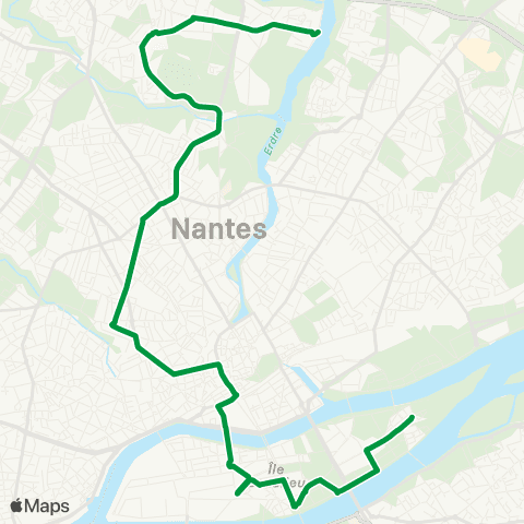 Naolib Jonelière - Hôtel de Région map