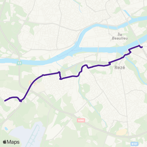 Naolib Greneraie - Allende map