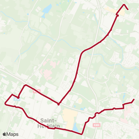 Naolib ADAPEI à Tillay - Lycée Appert map