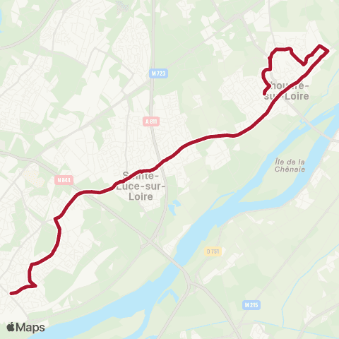 Naolib Chinon / Monteverdi - Toutes Aides map