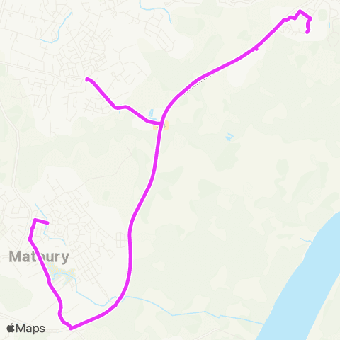 Semop Agglo'bus Matoury / Lycée l.G. Damas map