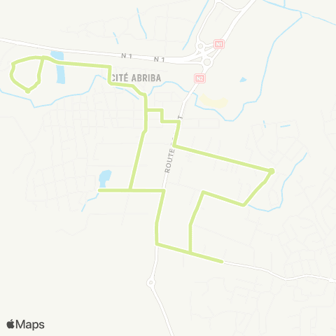 Semop Agglo'bus CACL / Maya / CACL map