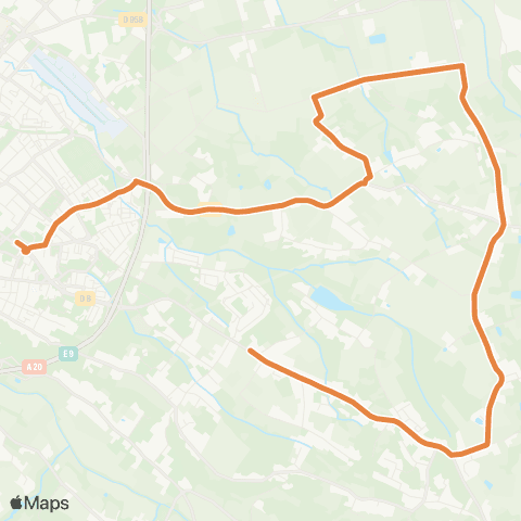 TM Transports Montalbanais Les Farguettes/St-Martial - Pôle Fobio map