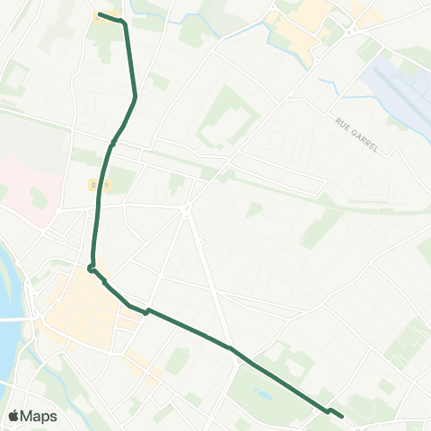 TM Transports Montalbanais Pôle Fobio - Azaña map