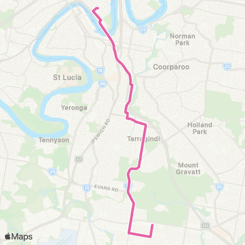 TransLink QEII Hospital - City Rocket map