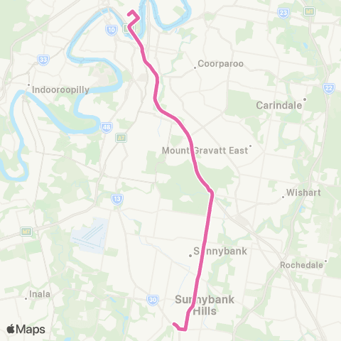 TransLink Sunnybank Hills - City Rocket map