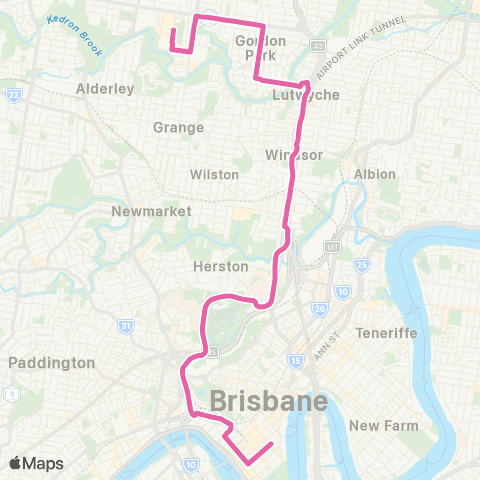 TransLink Stafford - City Express map