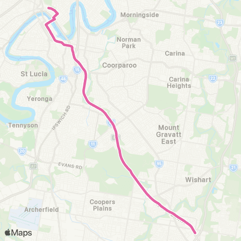 TransLink Eight Mile Plains - City map