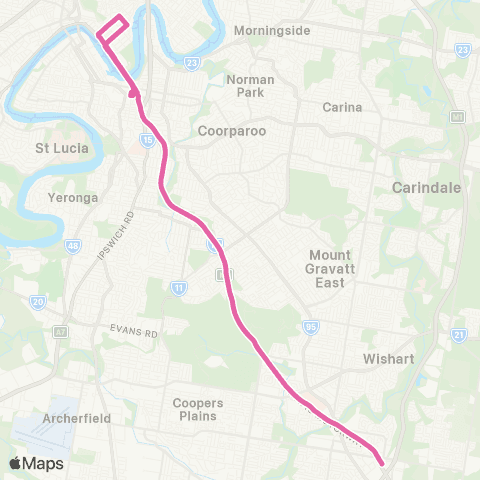 TransLink 8MP - City Loop map