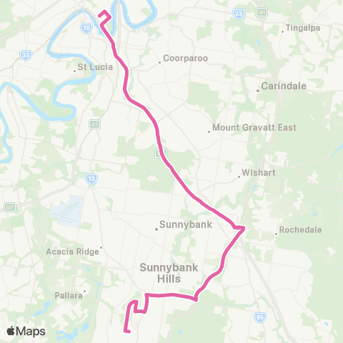 TransLink Algester - City map