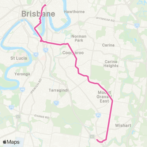 TransLink Garden City - City / Valley map