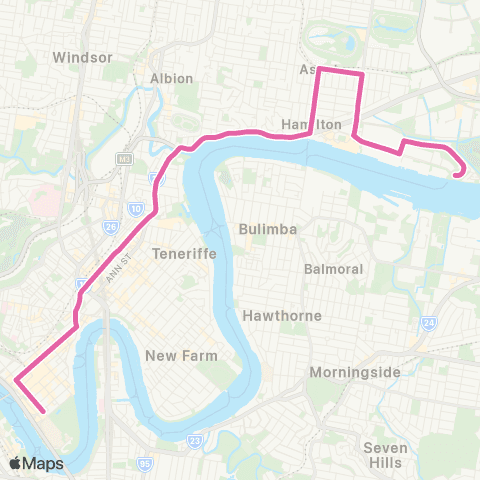 TransLink Hamilton - City map