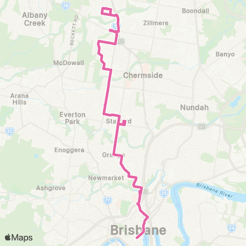 TransLink Aspley - City map